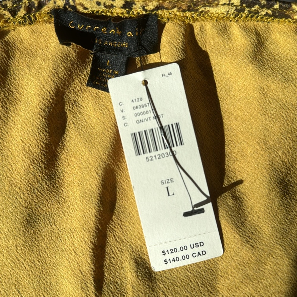 buy 1 get 1 free = or lesser price  Anthropologie  “snakeskin” patern Midi - Picture 6 of 8